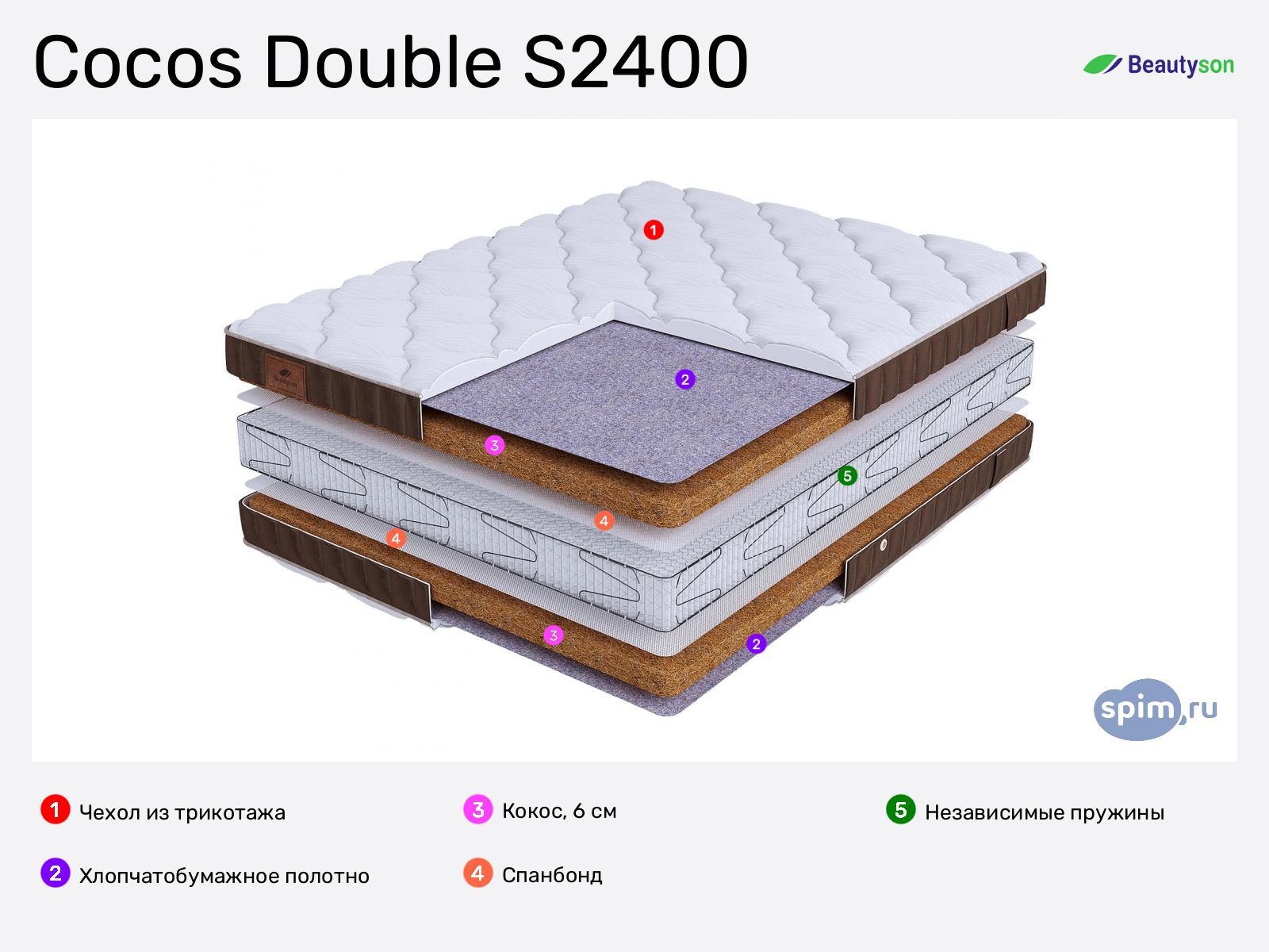 BeautySon Life Cocos Double S2400 � ����������