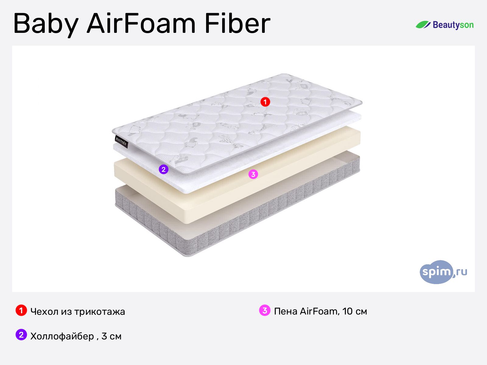 BeautySon Baby AirFoam Fiber � ������
