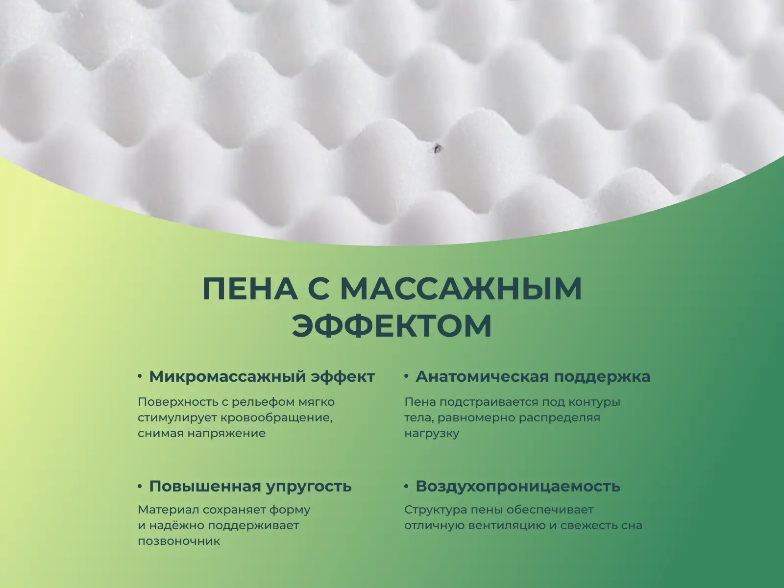 ������ Sleeptek Premier Foam Double Massage � ������������ ��� ������ ������������: 120 ��. � �������� 2 ����