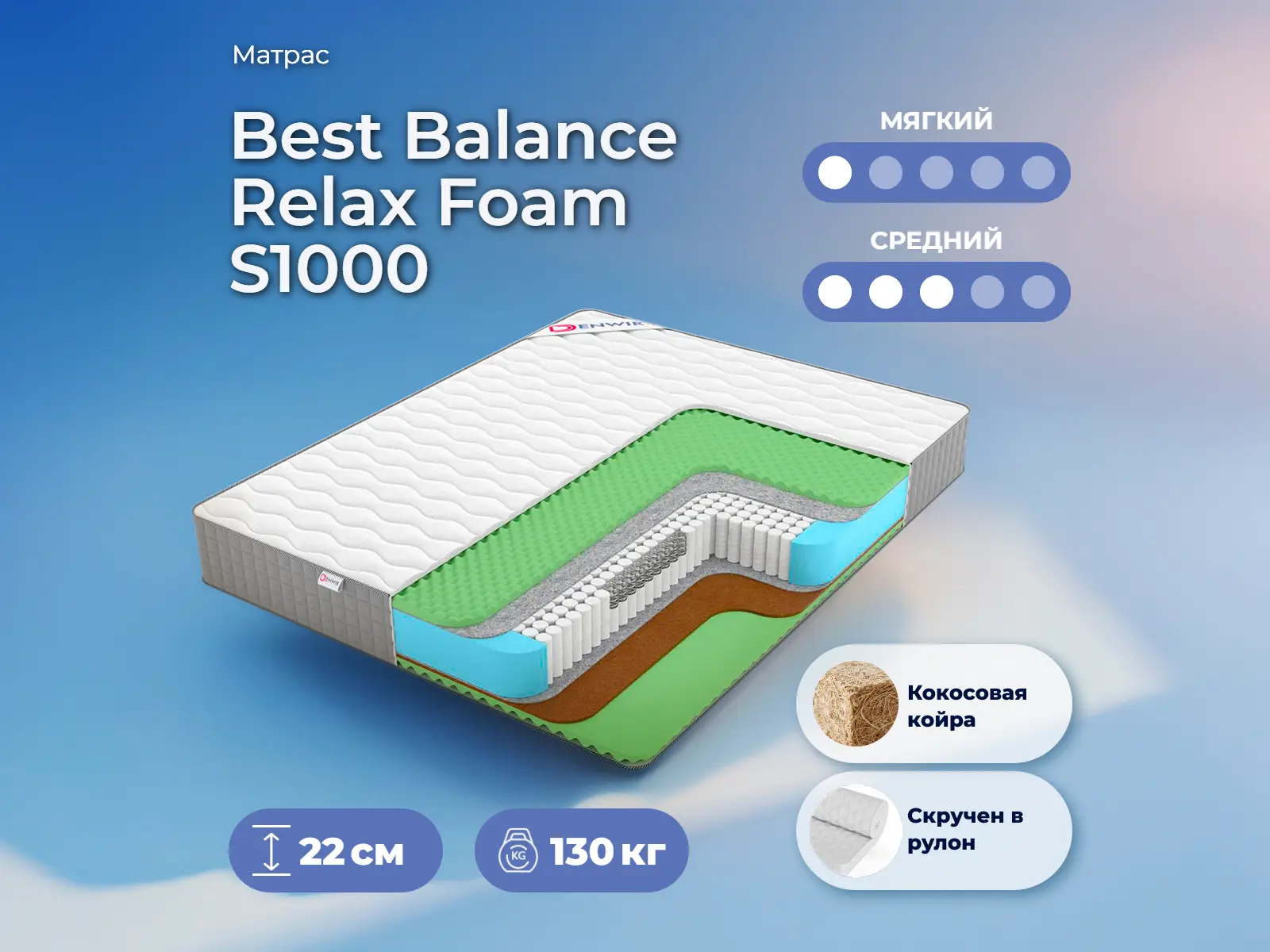 ������ ������ Denwir Best Balance Relax Foam S1000