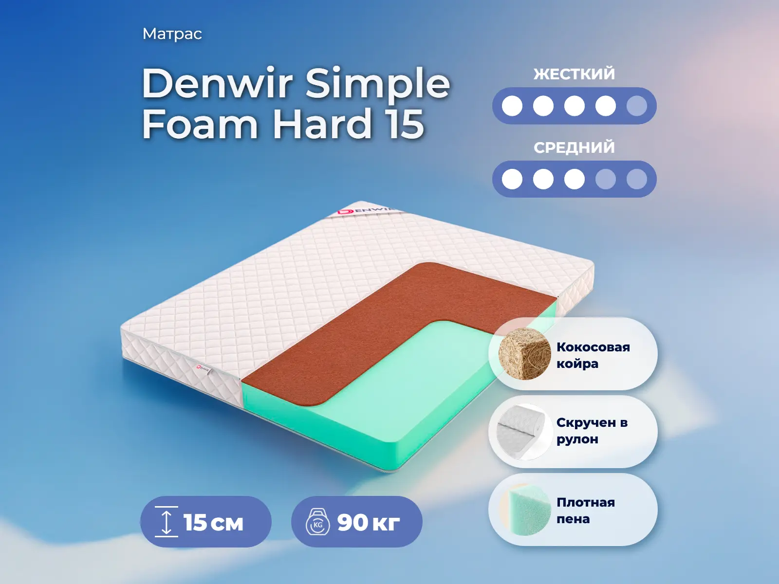 Denwir Simple Foam Hard 15