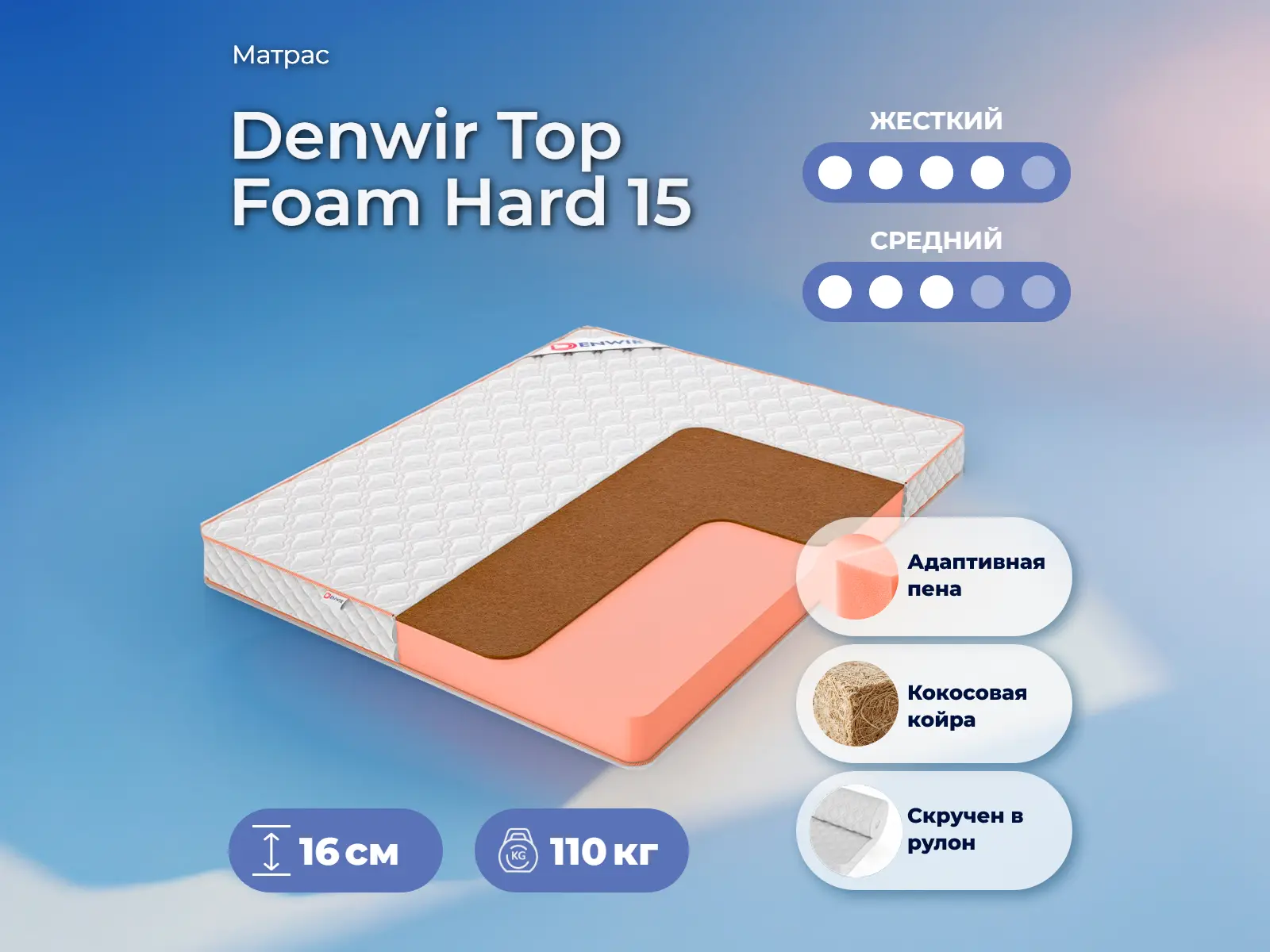 Denwir Top Foam Hard 15