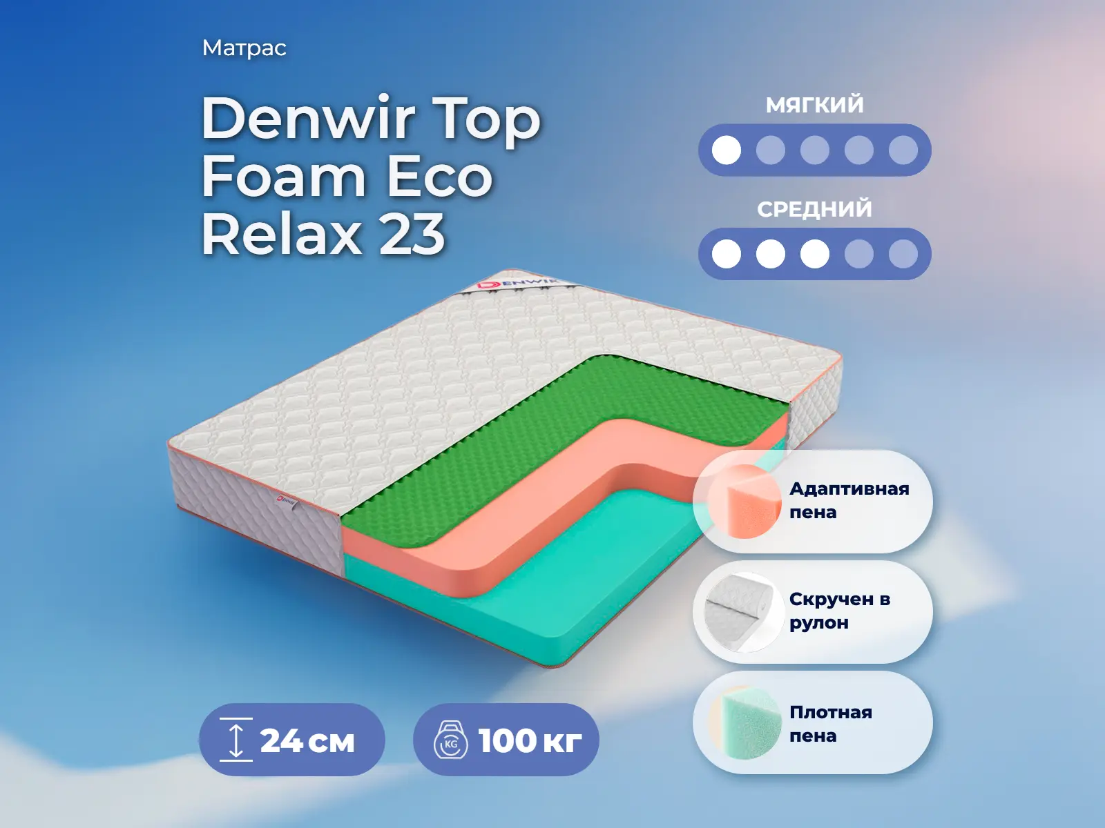 ������ ������ Denwir Top Foam Eco Relax 23