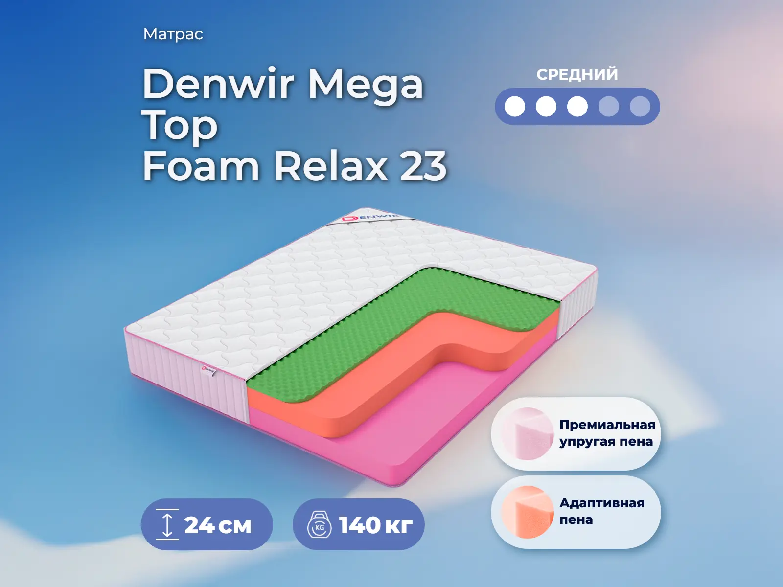 Denwir Mega Top Foam Relax 23