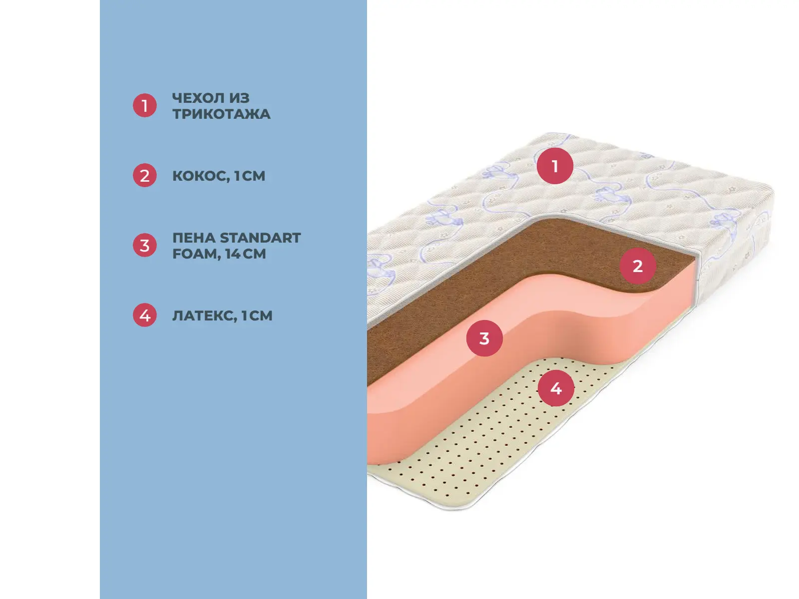 Denwir Baby Springless Top Hard Soft 16 � ������