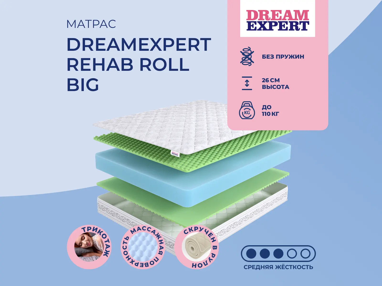 ������ ������ DreamExpert Rehab Roll Big