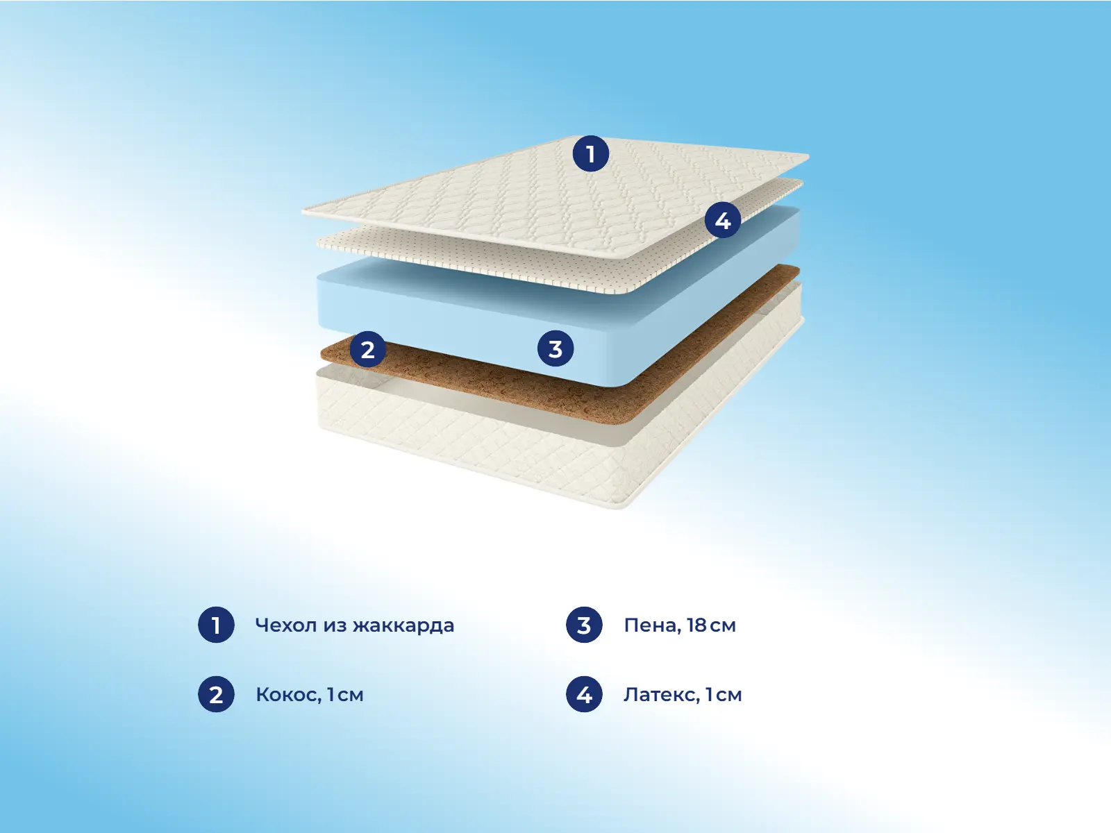 Comfort Line Cocos-Latex Roll Classic + � ������