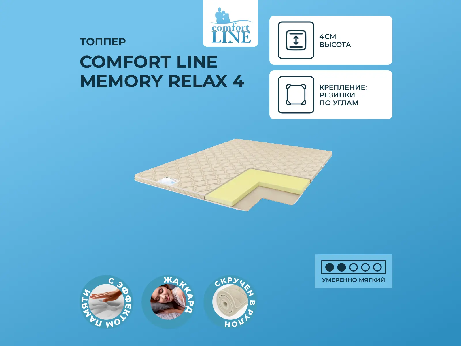 ����������� Comfort Line Memory Relax 4