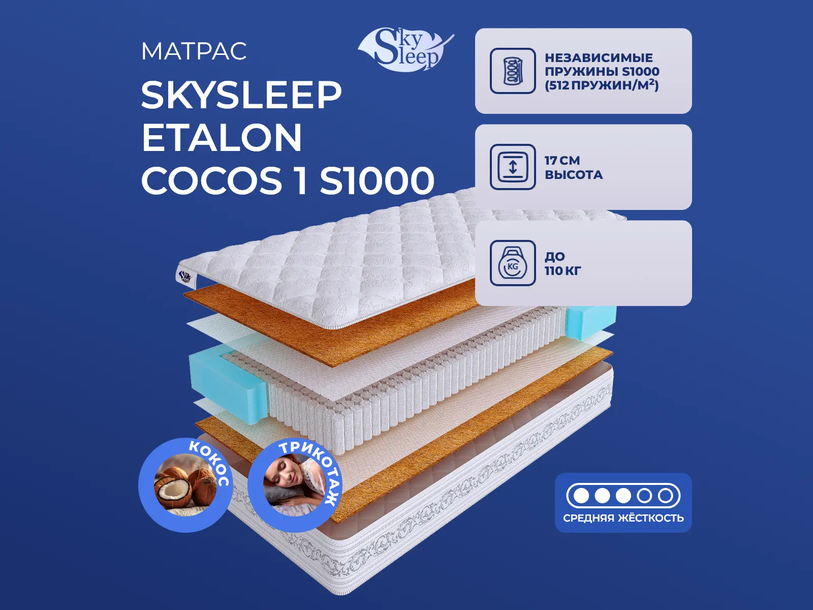 SkySleep Etalon Cocos 1 S1000