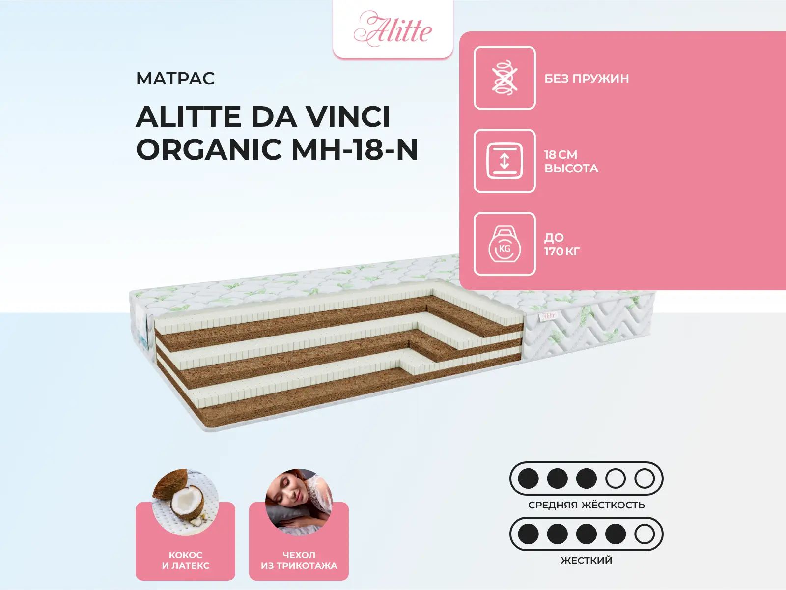 Alitte Da Vinci organic MH-18-N