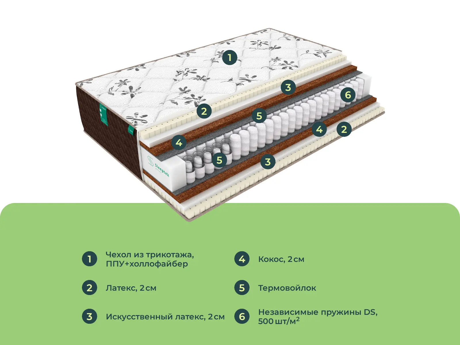 Sleeptek Duplex Assorti Double � ������
