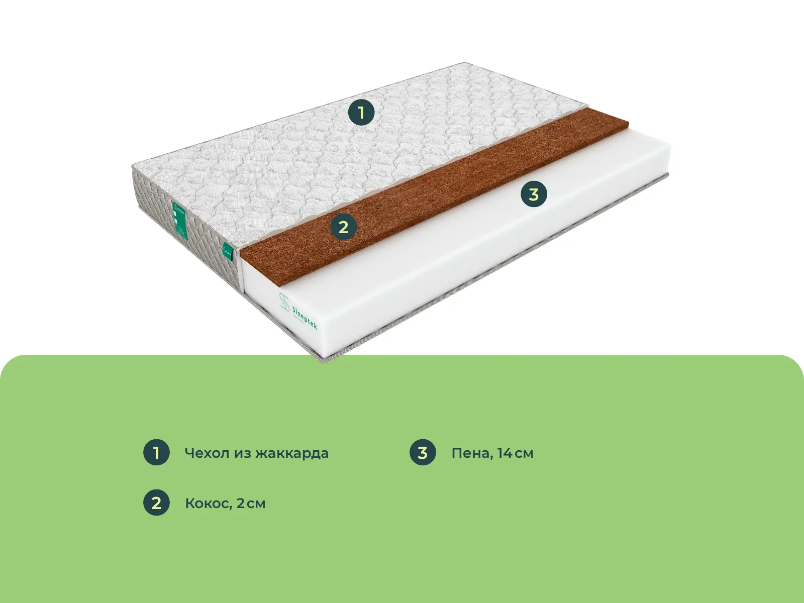 Sleeptek Roll Cocos Foam 16 � ������