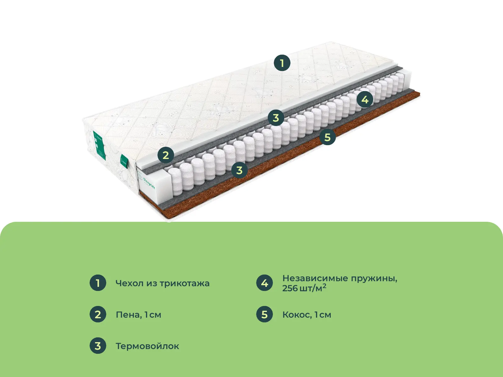 Sleeptek Junior Foam Cocos Lite � ����������