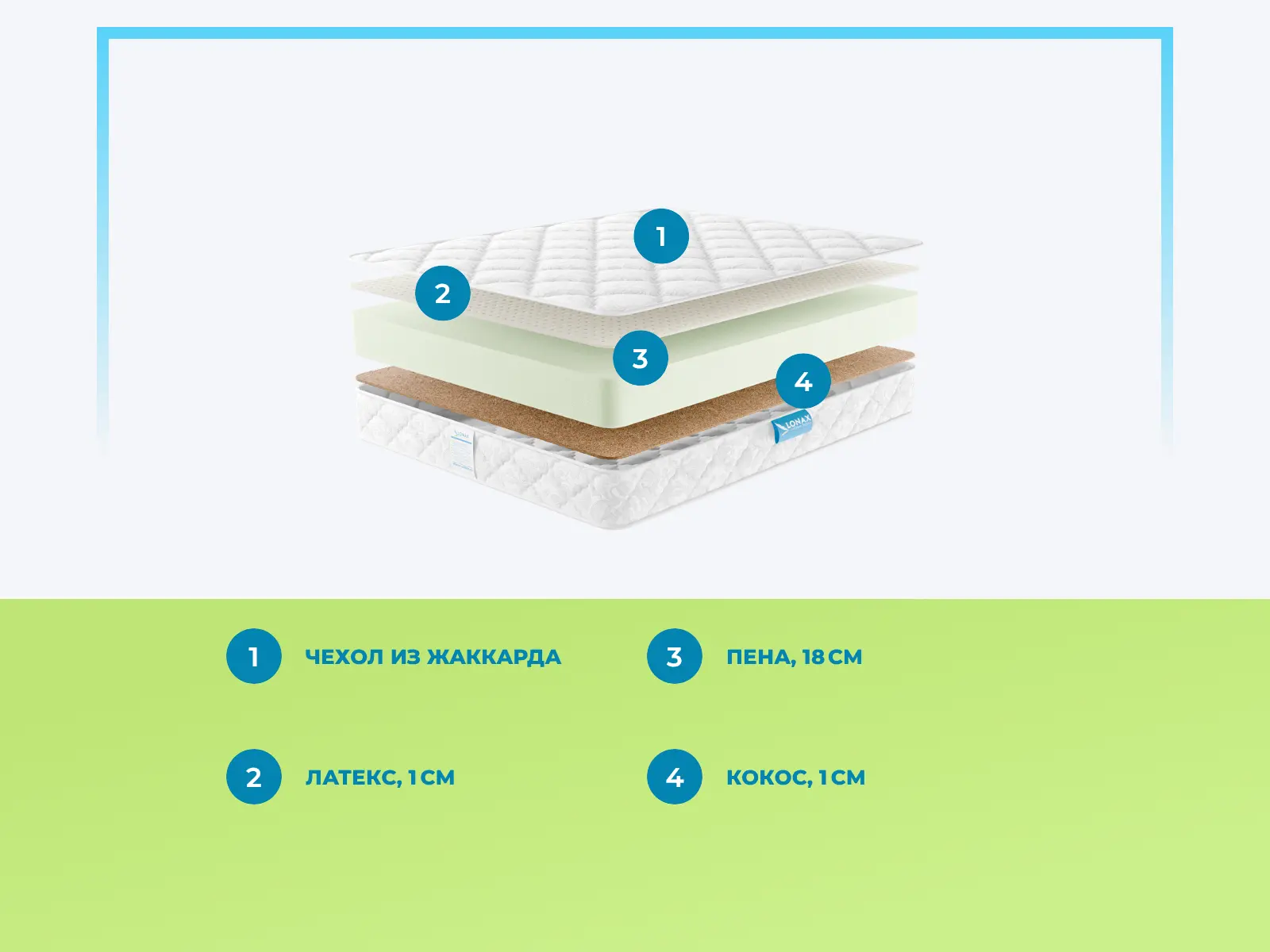 Lonax Roll Latex Cocos Max � ����������