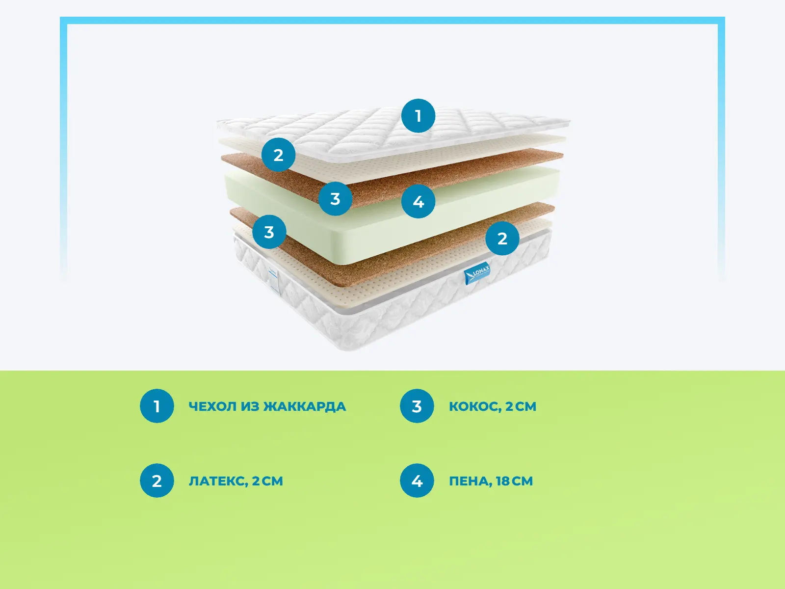 Lonax Foam Medium Hard Max � ������