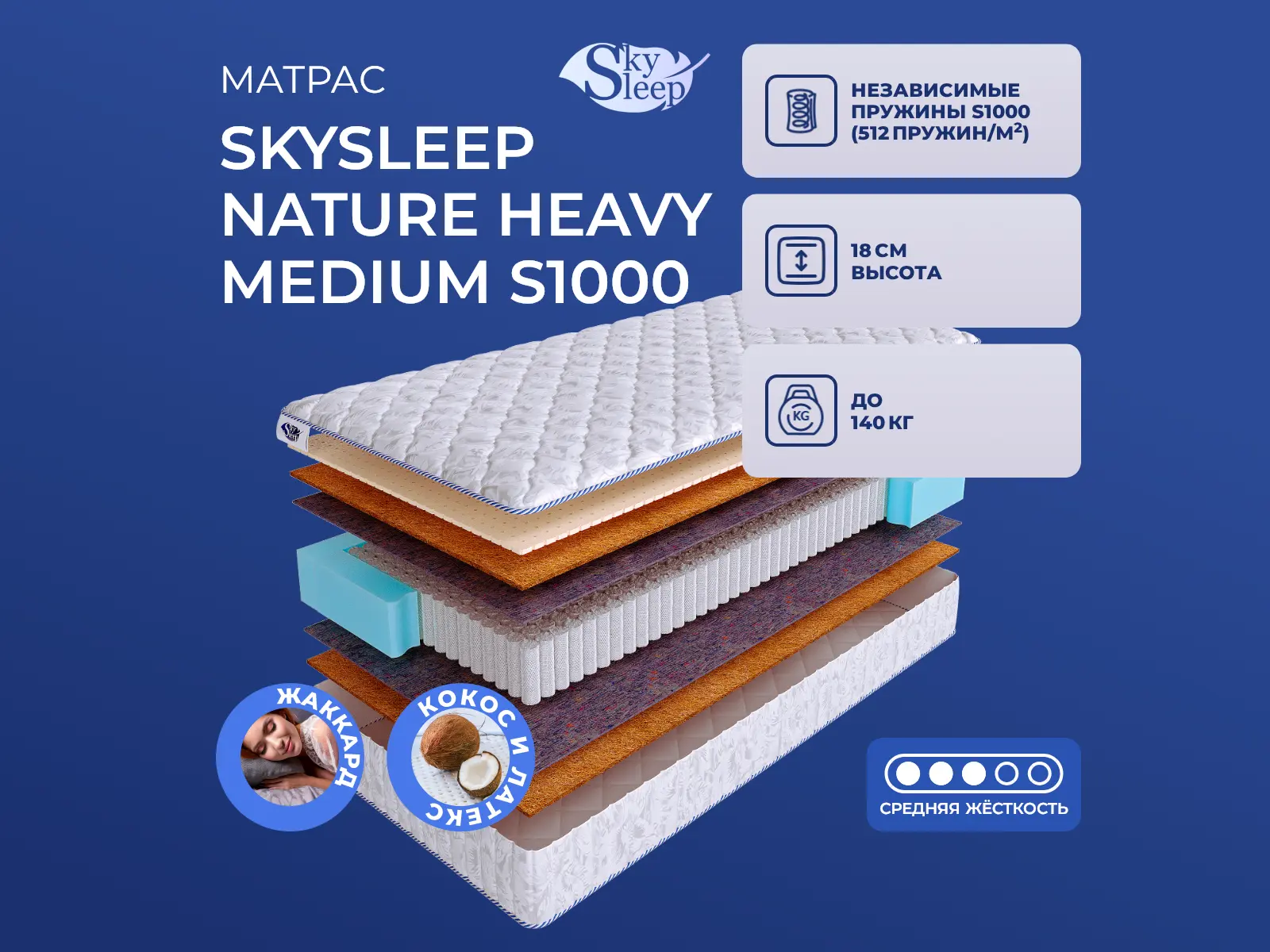 ������ ������ SkySleep Nature Heavy Medium S1000