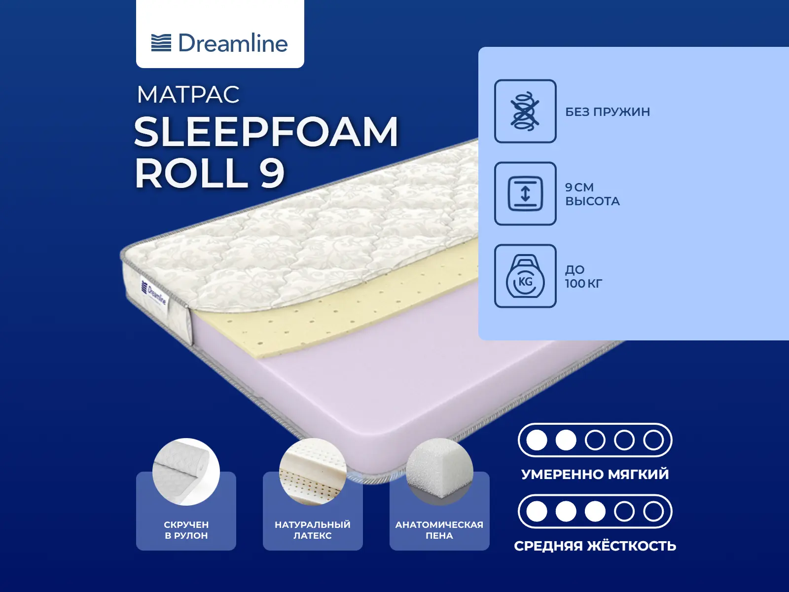 ������ ������ DreamLine SleepFoam Roll 9