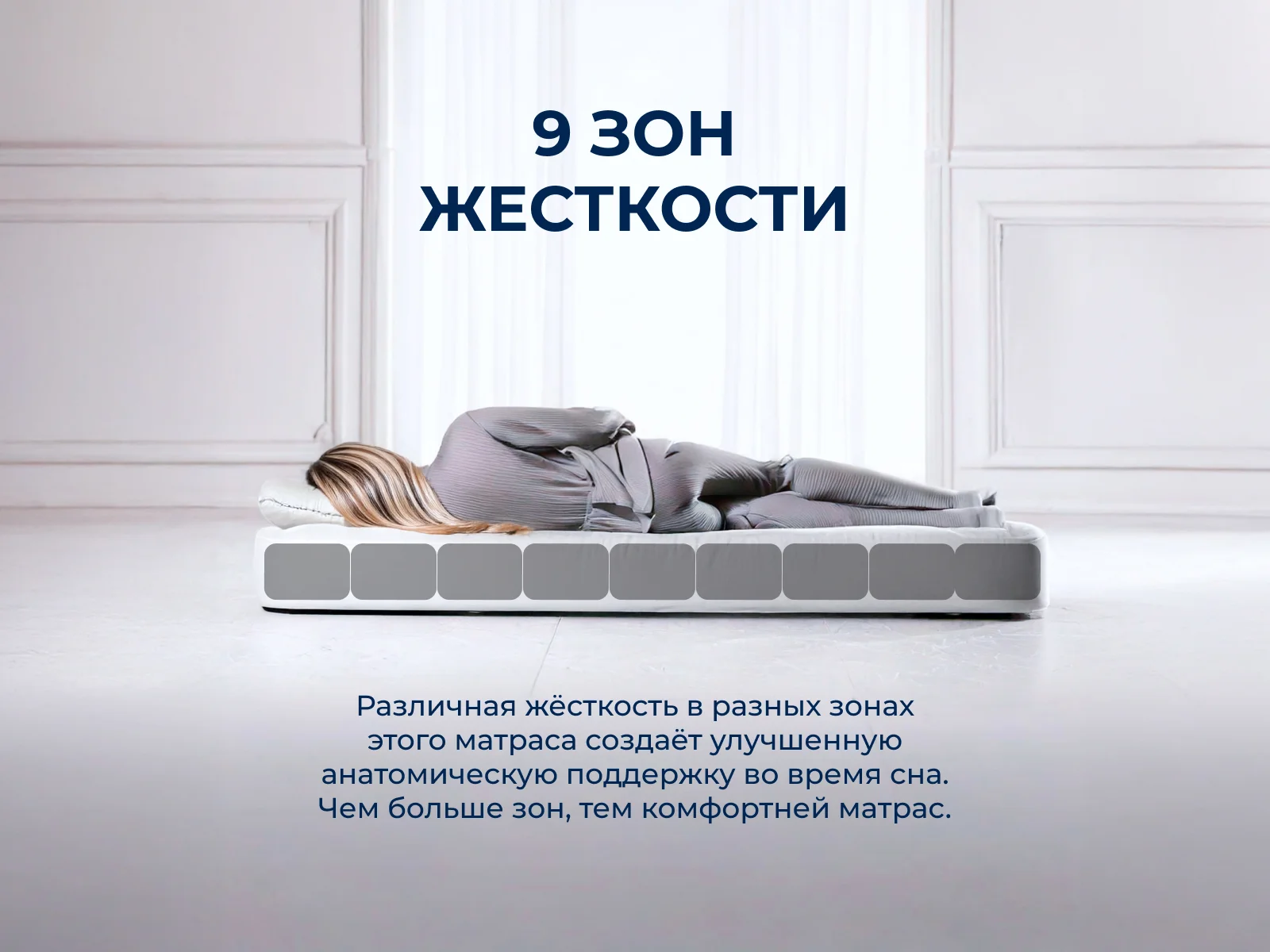 ������ Mr.Mattress Sativa L � ����������� ��������� ����, 250 ������/�&sup2;, 9 ��� ��������� � �������� 1,5 ����