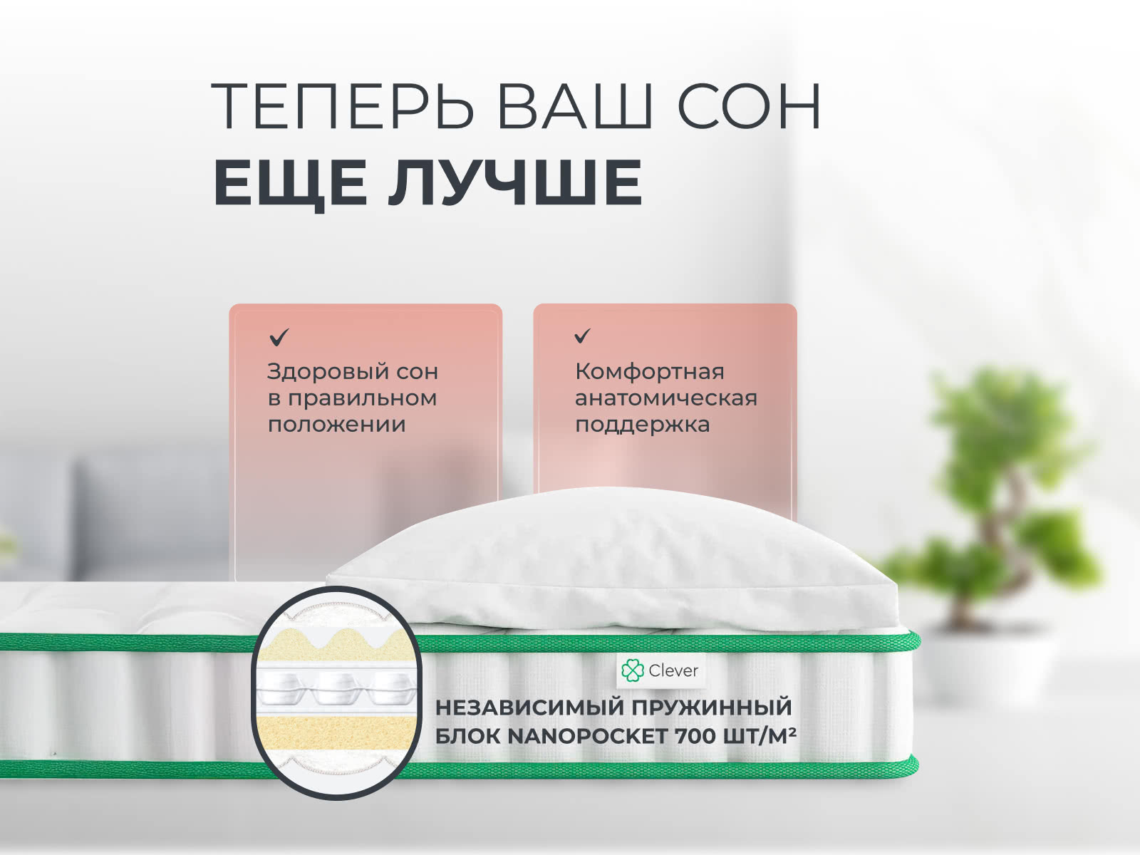 ������ Clever NanoWave � ���� 21256 �. � ����������� ������� Nanopocket, 700 ������/�<sup>2</sup>