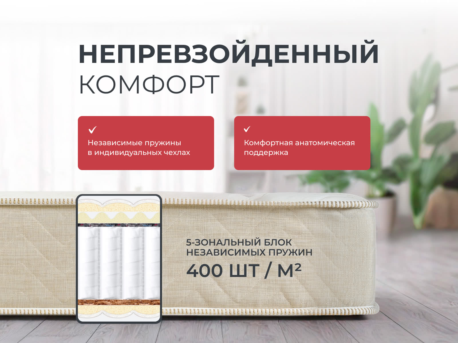 ������ Sontery Comfort Alternative by Askona � ������ �������: ������-������� � ������� � �������� 1,5 ����