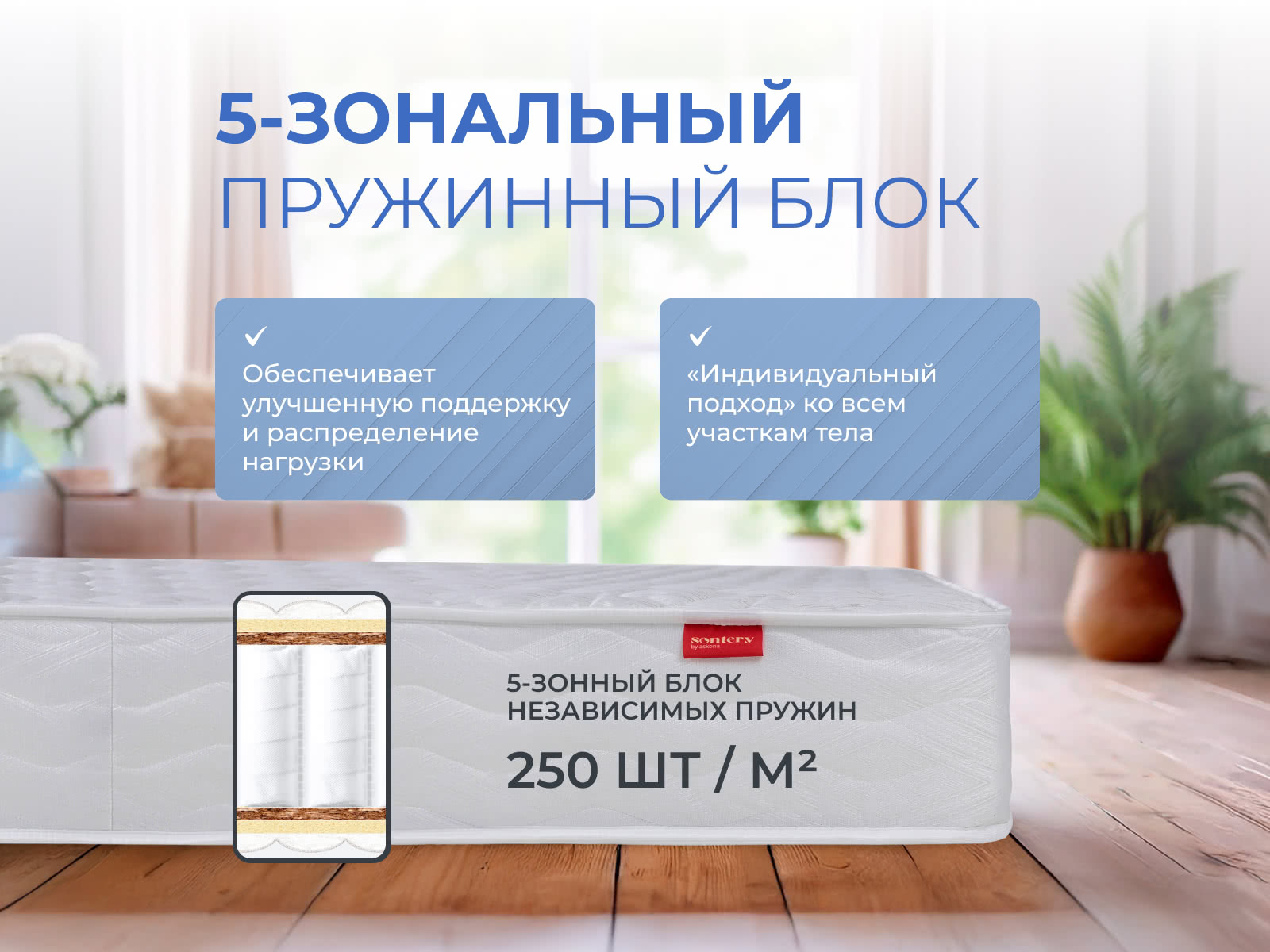 ������ Sontery Prime Ultra New by Askona � ������-������� ������ � ������ �������: 23 ��.