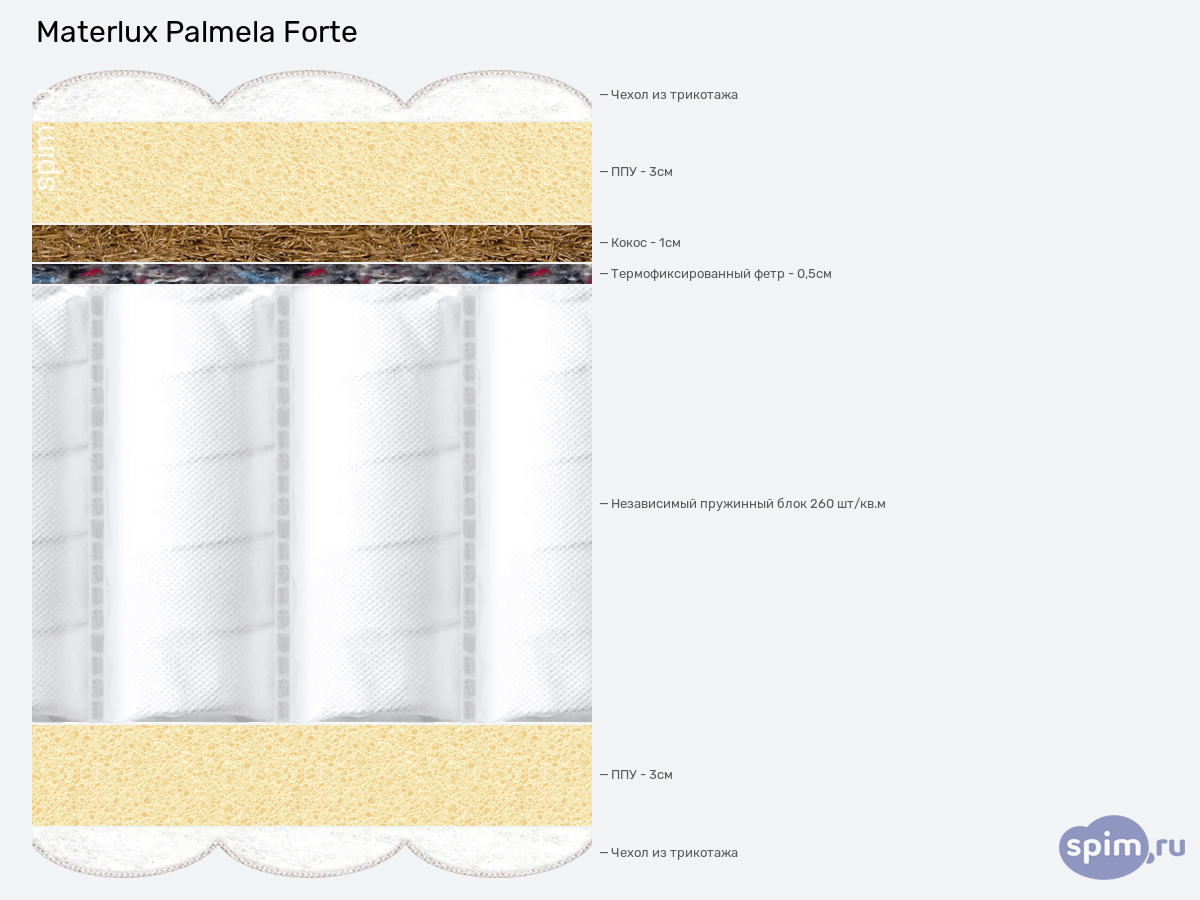 ����� ������� ������� Materlux Palmela Forte � �������