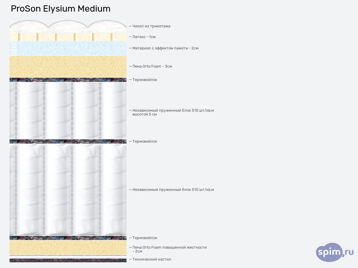 ����� ������� ������� ProSon Elysium Medium � �������