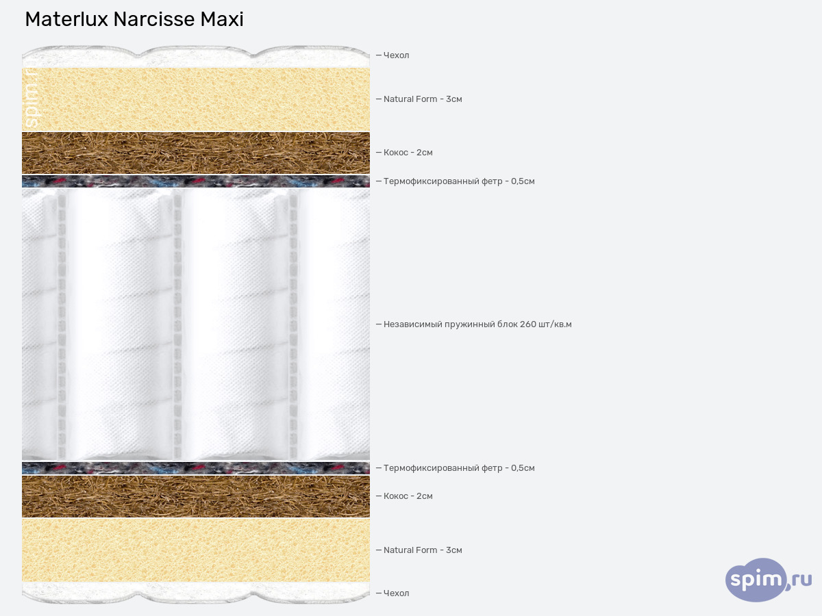 ����� ������� ������� Materlux Narcisse Maxi � �������