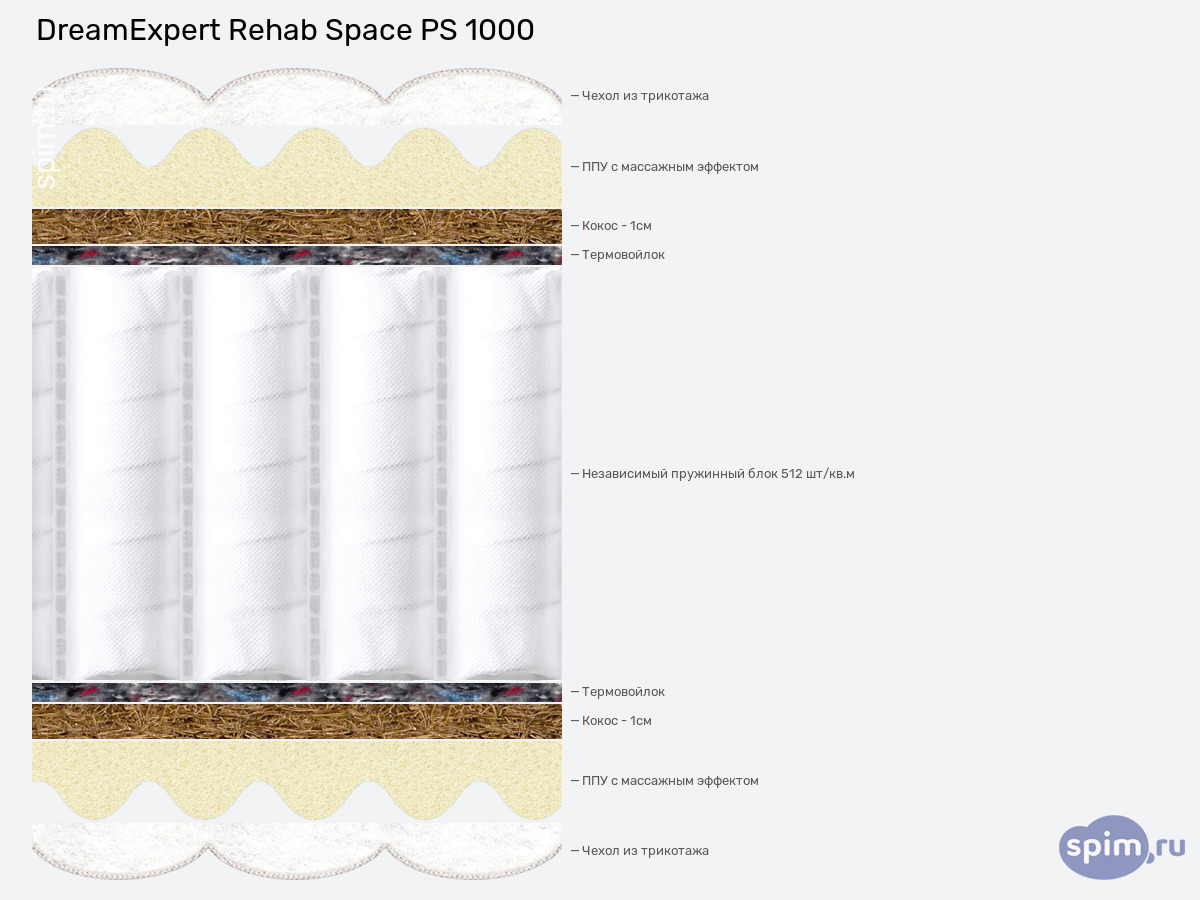 ����� ������� ������� DreamExpert Rehab Space PS 1000 � �������