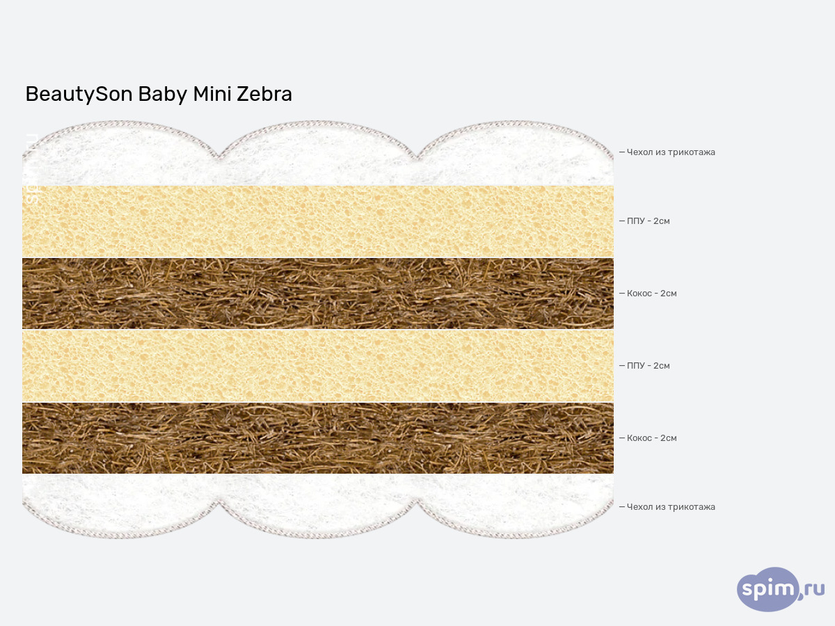 ����� ������� ������� BeautySon Baby Mini Zebra � �������