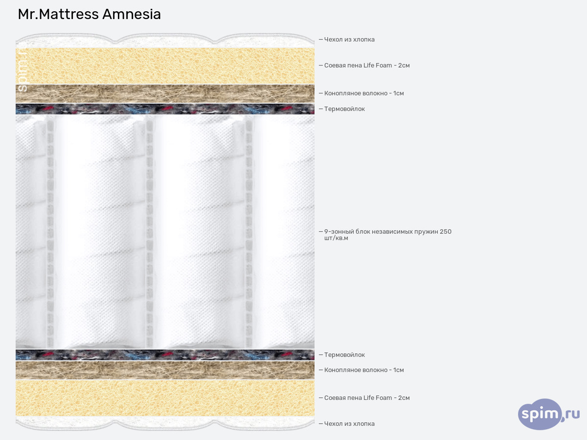 ����� ������� ������� Mr.Mattress Amnesia � �������